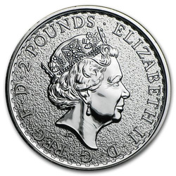 Britannia 1 uncja Srebra 2017