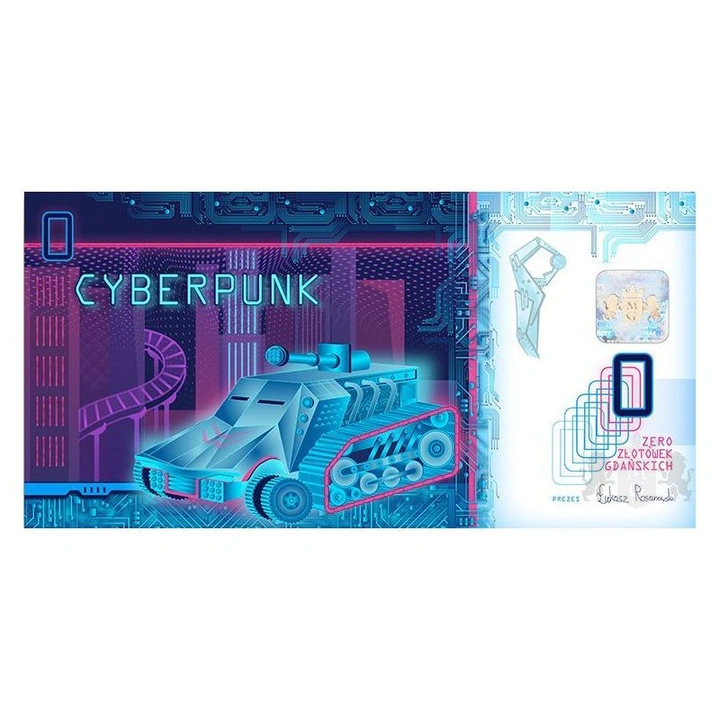Bon de colecție: Cyberpunk UNC
