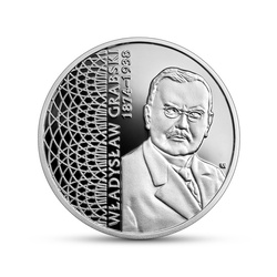 Marii Economiști Polonezi: Władysław Grabski 10 lei Argint 2022 Proof
