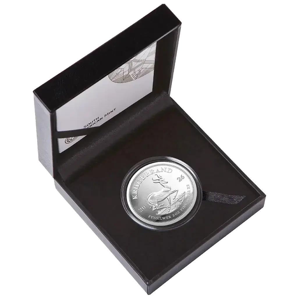 Unce Stříbrná mince Krugerrand 2 unce stříbra 2026 Proof | Metal Market Europe