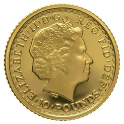 Britannia 1/10 uncia arany 2002
