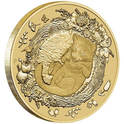 Dreaming Down Under: Diavolo tasmaniano addormentato Bronzo alluminio 2021