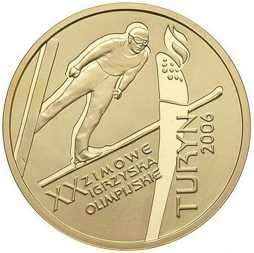 XX Zimowe Igrzyska Olimpijskie w Turynie 13,95 gramów Złota 2006 Proof