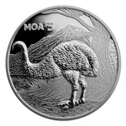Moa 1 oz Plata 2018 Prueba