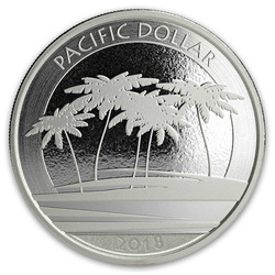 Fiji: Dollaro del Pacifico 1 oncia d'argento 2018
