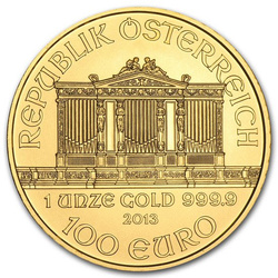 Wiedeński Filharmonik 1/2 uncji Złota 2013