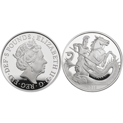 Lote de 14 monedas de plata Gran Bretaña 2018 Proof