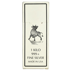 Nadir 1000 gram Bar Silver LBMA GD Refiner