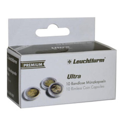 Leuchtturm - Capsulă din plastic pentru monedă Ultra 41 mm 10 bucăți