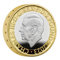 The United Kingdom Coin Silver Set 2023 Proof Piedfort Commemorative Coin