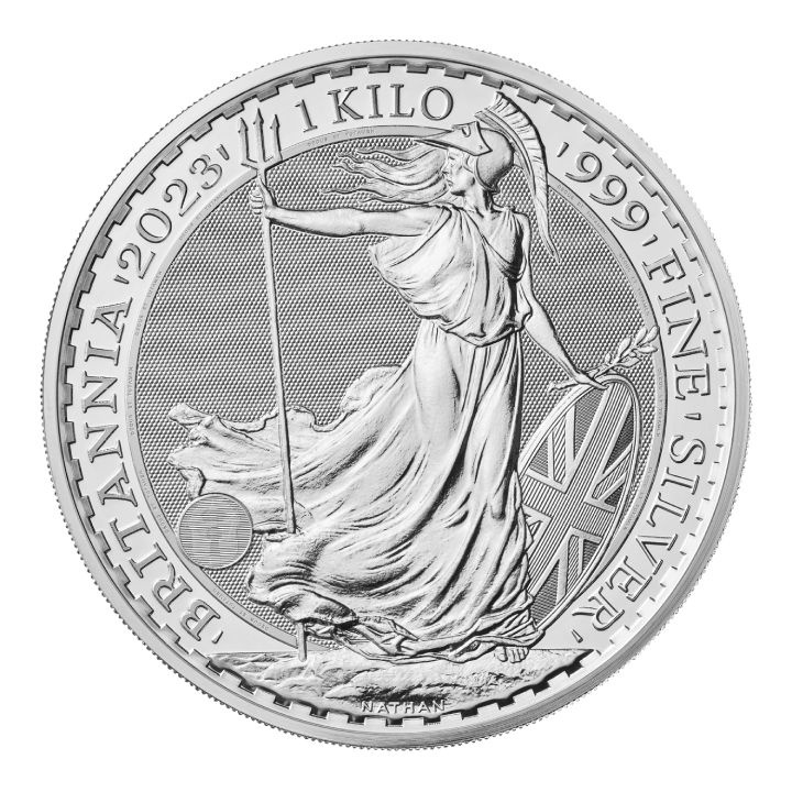 Britannia - Regina Elisabetta II 1000 grammi d'argento 2023