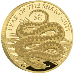 Royal Mint Lunar: Year of the Snake 1000 grams Gold 2025 Proof