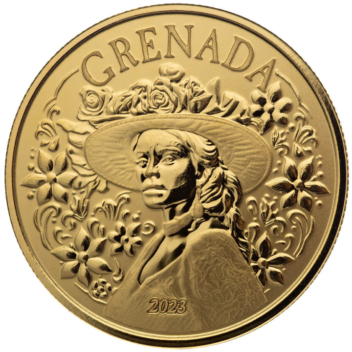 Grenada: La Diablesse 1 oncia d'oro 2023 Proof