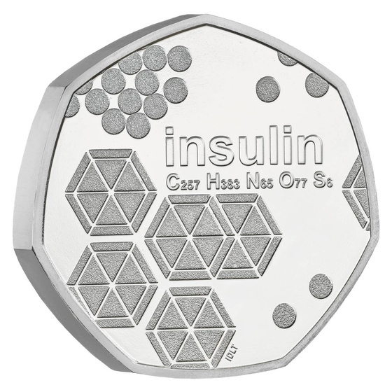 100 Years of Insulin 8 gram Cupro-Nickel 2021