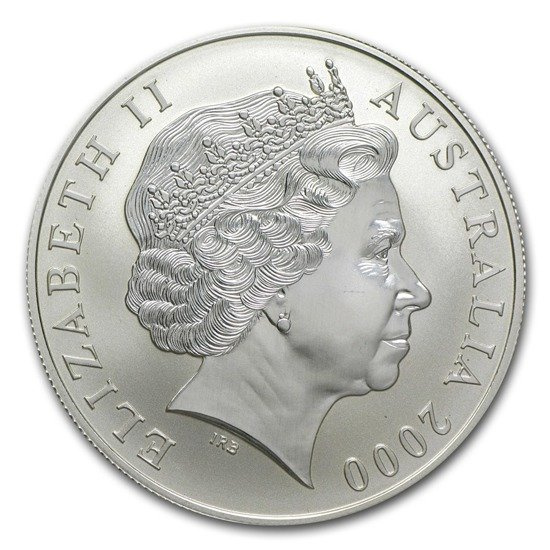 Kangourou australien 1 once d'argent 2000