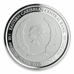 Dominica: La isla de la naturaleza 1 oz Plata 2018