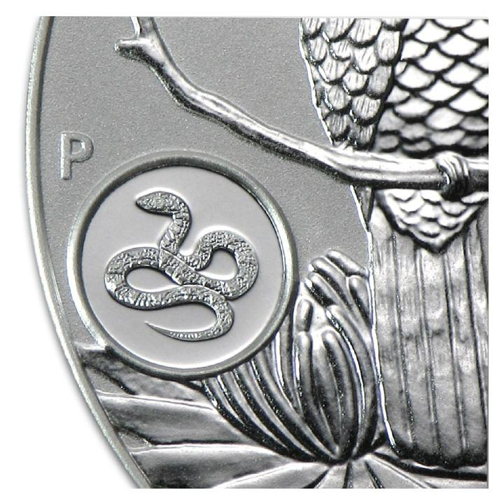 Kookaburra 1 Uncja Srebra 2013 - Snake Privy