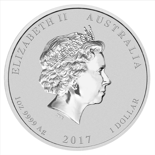 Lunar II: Year of the Rooster 1 oz Silver 2017