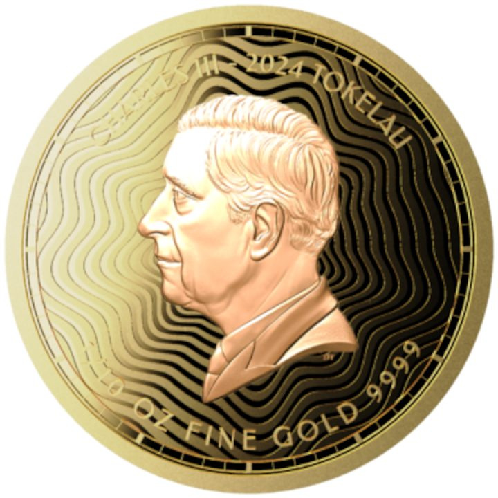 Tokelau: Chronos 1/10 uncji Złota 2024 Prooflike