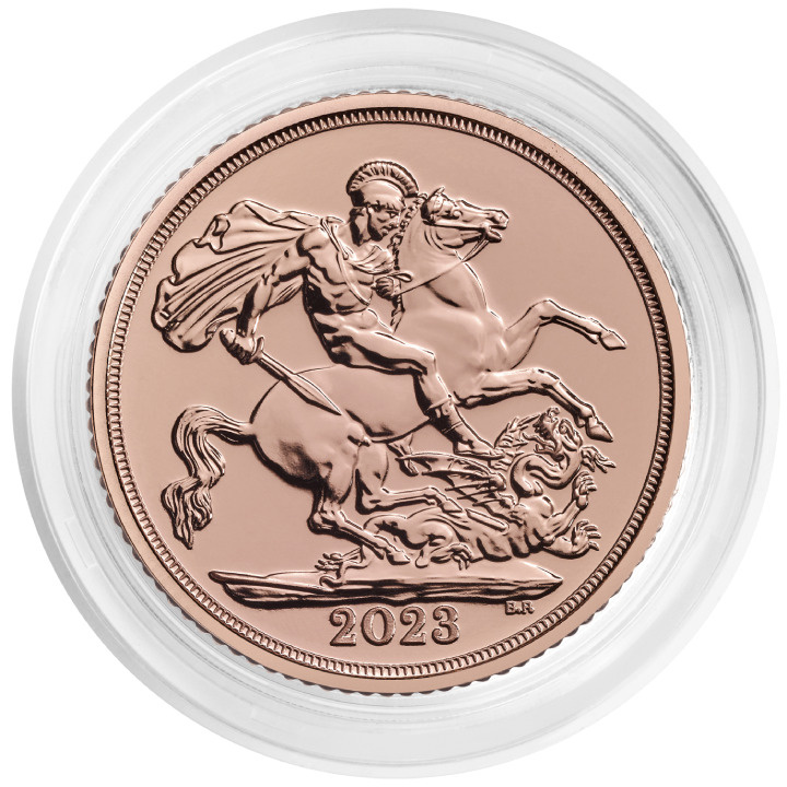 Great Britain: The Coronation Sovereign 2023 Gold Coin