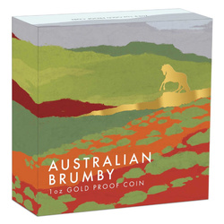 Australian Brumby 1 oz Gold 2023 Proof