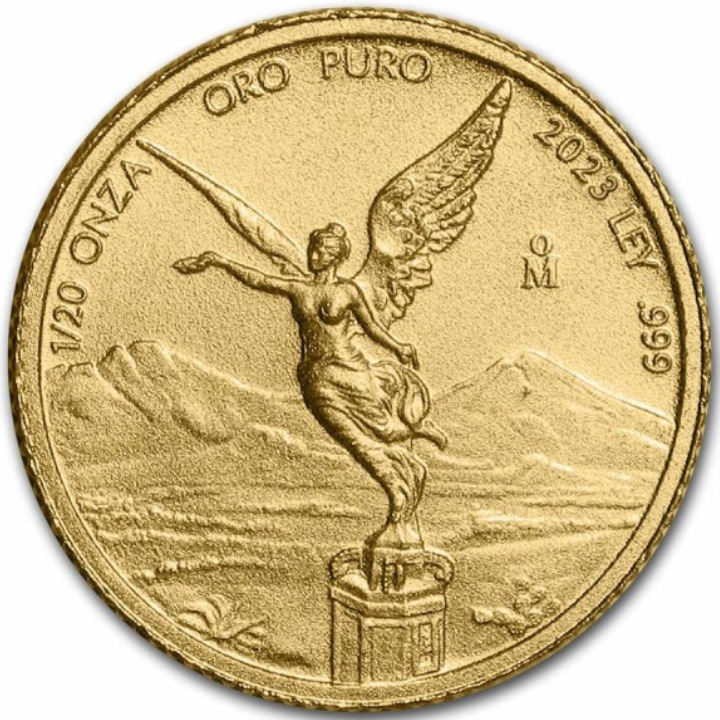 Mexican Libertad 1/20 uncji Złota 2023