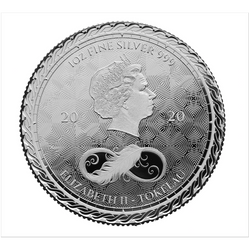 Tokelau: Chronos 1 oz Silber 2020 Prooflike