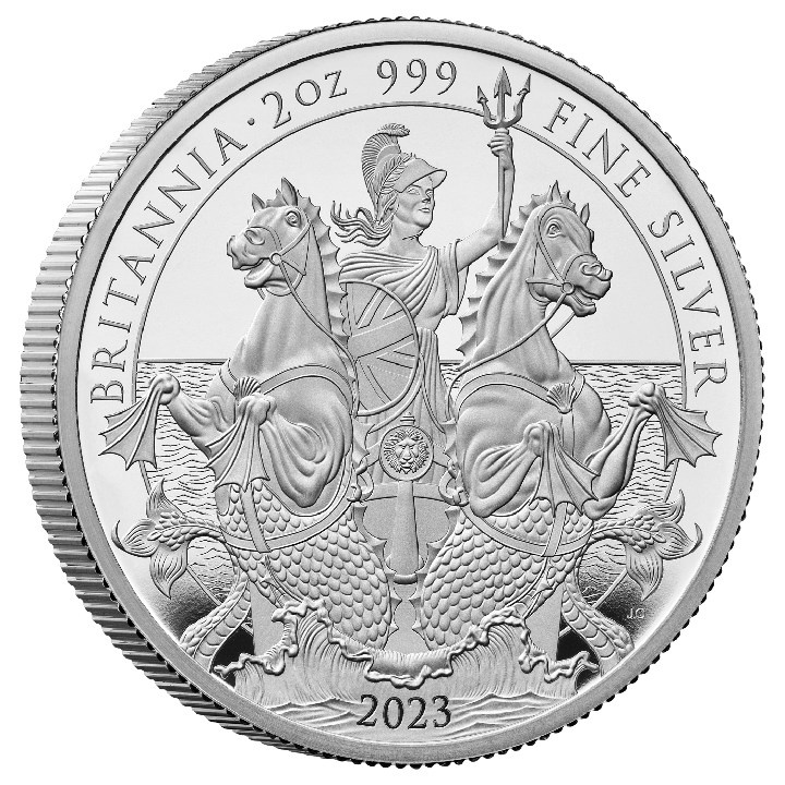 Britannia 2 onces d'argent 2023 Proof