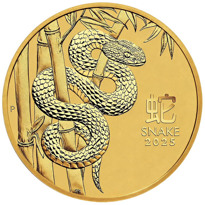 Perth Mint: Lunar III -  Rok Węża 1/4 uncji Złota 2025