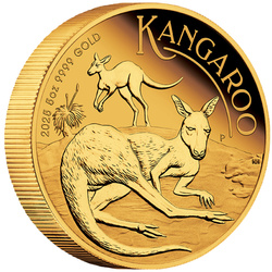 Canguro Australiano 5 oz Oro 2025 Proof