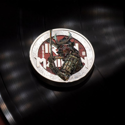 Islas Cook: Iron Maiden - Senjutsu kolorowany 2 uncje Srebra 2022 Proof Ultra High Relief