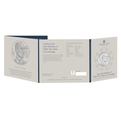 The 40th Birthday of HRH The Duke of Cambridge Cupro-nickel 2022