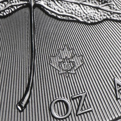 Kanadyjski Liść Klonowy 1 uncja Srebra 2016