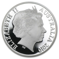 Australijski Kangur 1 uncja Srebra 2010 PROOF