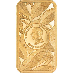 Gold Bar-Coin Barre de Luxe - Leopard 0.5 g Gold 2026 Proof