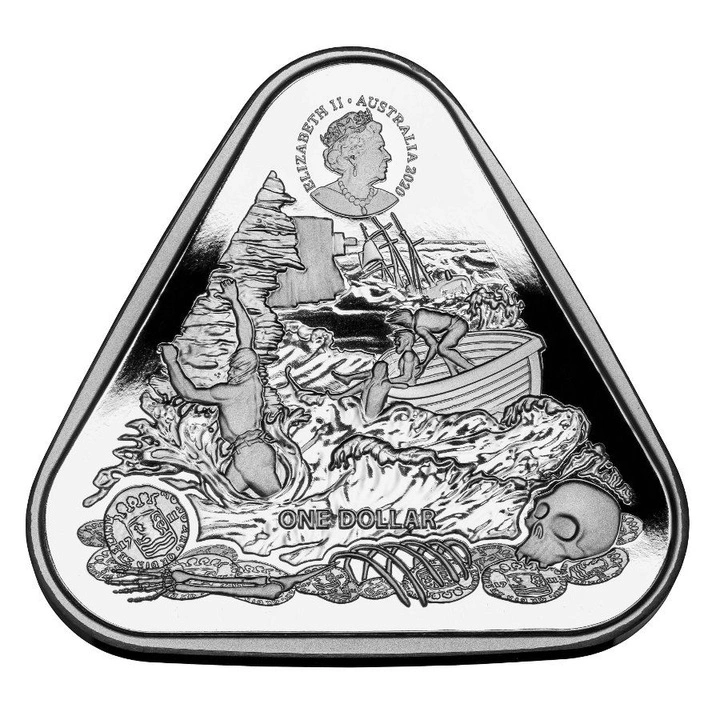 Treasure Shipwrecks: Zuytdorp 1 oz argent 2020