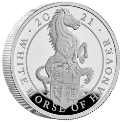 The Queen’s Beasts 2021: Set of 10 coins 2 oz Silber Proof