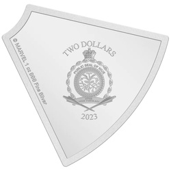 Niue: Marvel - Avengers 60th Anniversary 'Black Widow' coloured 1 oz Silver 2023 Proof