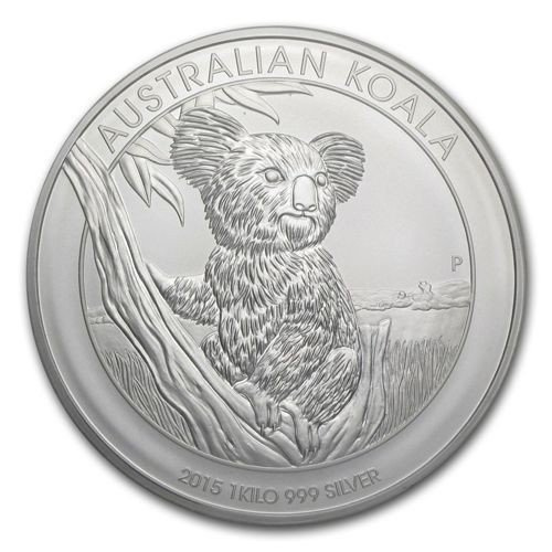 Koala 1000 grammi d'argento 2015