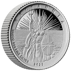 6 darabos Britannia ezüst 2025 Proof érmék