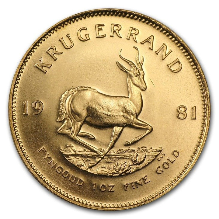 Krugerrand 1 once d'or 1981