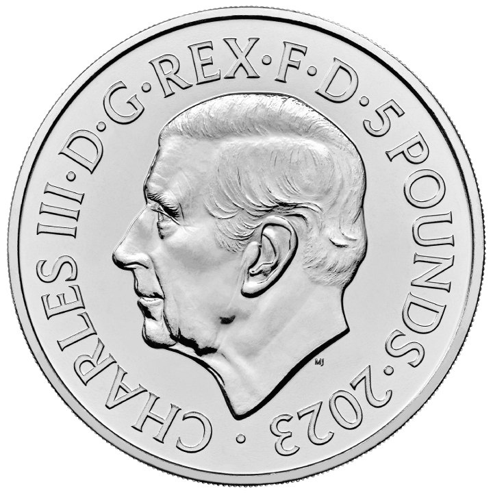 Myths & Legends: Merlin £5 Copper 2023