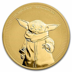 Niue: Star Wars - Grogu "Baby Yoda" 1 oz Gold 2021
