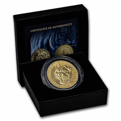 Laos: Panthera Tigris 1 onza Oro 2021