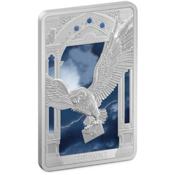 Niue: Harry Potter - Magical Creatures 'Hedwiga' kolorowana 1 uncja Srebra 2023 Proof
