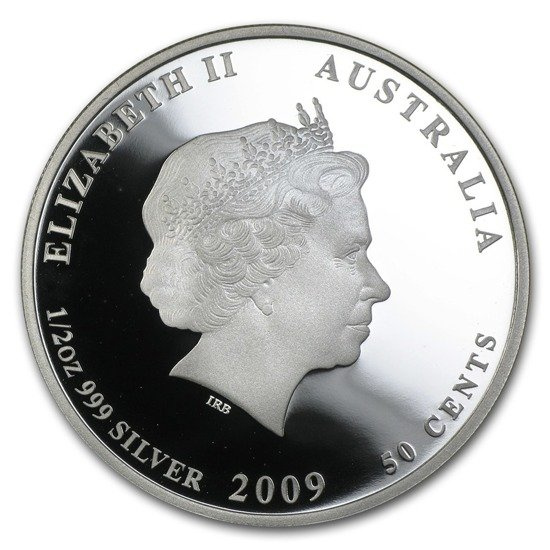 Seedrache 1/2 oz Silber 2009 PROOF