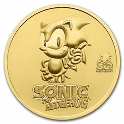 Niue: Sonic The Hedgehog 1 oz Gold 2021