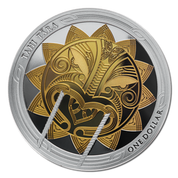 Sada 2 stříbrných mincí Maui a slunce 2018 Proof