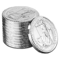 Britannia 1 oz Plata (Privy Mark Horse) 2014