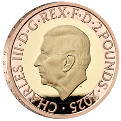 George Orwell £2 Oro 2025 Proof 